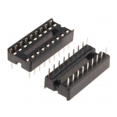 18 Pin IC Base (DIP) - 2 Pieces Pack