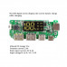 18650 5V 2.4A Lithium, Battery Digital Display, Charging Module Dual, USB Output Band, Display Booster, Mmodule