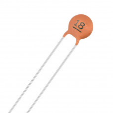 18pF Ceramic Capacitor - 5 Pieces pack