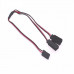 1JR Male To 2 Futaba Female Y Type Servo Extension Wire-300mm