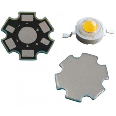 1 Watt White LED with Heat Sink