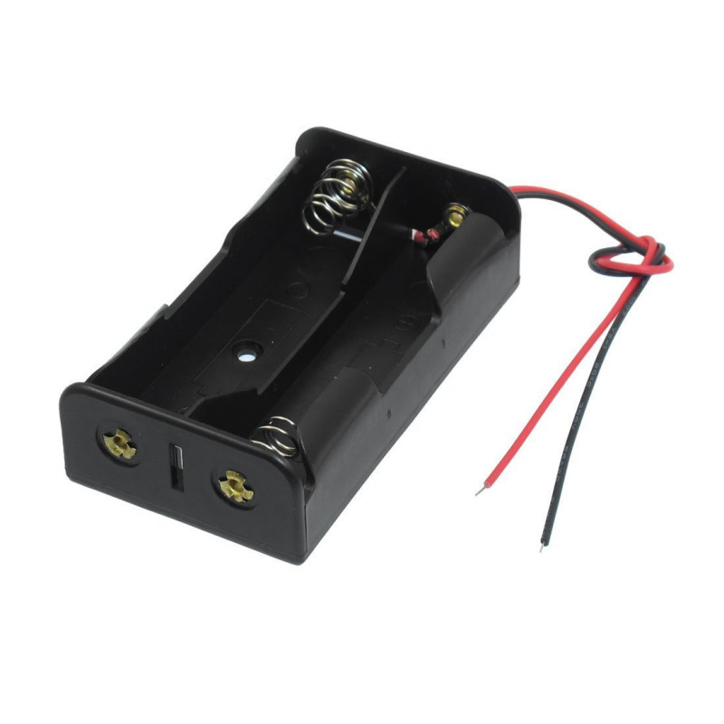 2 x 18650 Lithium (Lipo) Battery Holder buy online at Low Price in India - ElectronicsComp.com