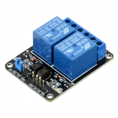 2 Channel 5V Relay Module with Optocoupler