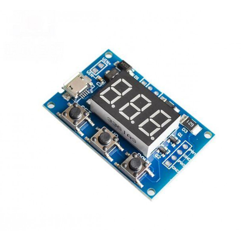 Signal Generator 3-Channel PWM Pulse Wave Frequency Duty Cycle Adjustable Module 