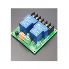 2 Channel 30A 12V Relay Module Supports High and Low Trigger Optocoupler