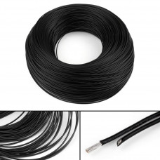 2 Meter UL1007 22AWG PVC Electronic Wire (Black)