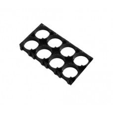 2 X 4 18650 Battery Holder with 18.5MM Bore Diameter 2 X 4 18650 Battery Holder with 18.5MM Bore Diameter