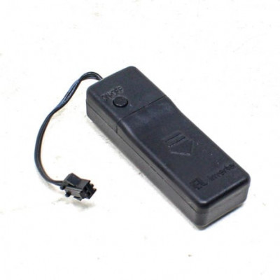 2 x AAA Battery EL Wire Light Battery Controller Driver for 1-5M Neon Light Strip 2 x AAA Battery EL Wire Light Battery Controller Driver for 1-5M Neon Light Strip