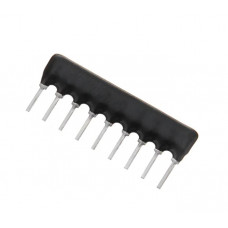 2.2K ohm 9 Pin Resistor Network - SIP
