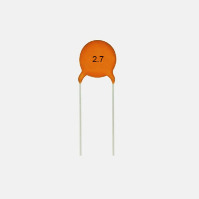 2.7pF 50V Ceramic Capacitor - 5 Pieces pack