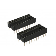 20 Pin IC Base (DIP) - 2 Pieces Pack