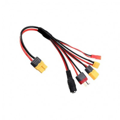 20cm 16AWG XT60 Plug to XT60 XT30 JST DC5.5 T Plug Charger Adapter Cable 20cm 16AWG XT60 Plug to XT60 XT30 JST DC5.5 T Plug Charger Adapter Cable