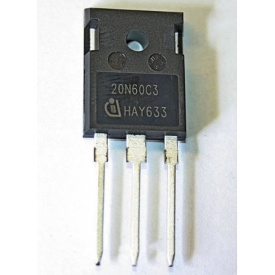 20N60 MOSFET - 650V 20.7A N-Channel Power MOSFET TO-247 Package