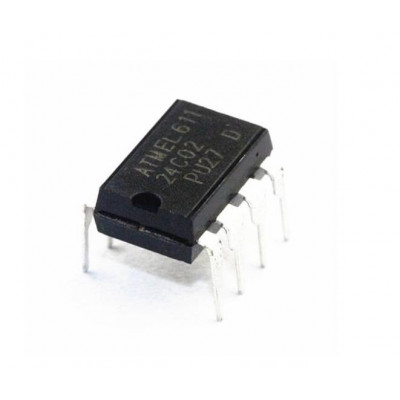 24C02 2K bit Serial I2C Bus EEPROM IC DIP-8 Package