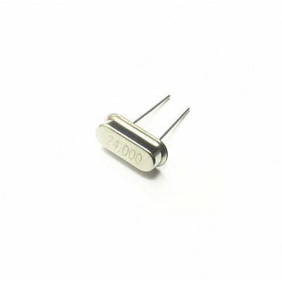 24Mhz Crystal Oscillator HC49/US Package