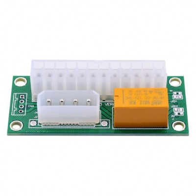 24Pin To IDE 4Pin Dual Power Start Up Adapter Card 24Pin To IDE 4Pin Dual Power Start Up Adapter Card