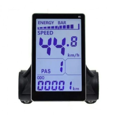 24V Electric Bike M5 LCD Display Screen Electric Bicycle Scooter Speedometer With Control Big Vertical Screen