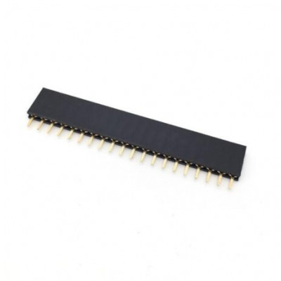 2.54MM 120 Pin Female single Row Straight Header Strip( Pack of 5) 2.54MM 120 Pin Female single Row Straight Header Strip( Pack of 5)