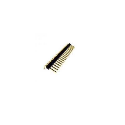 1x20 2.54mm Pitch (Right Angle) Male Header Berg Strip