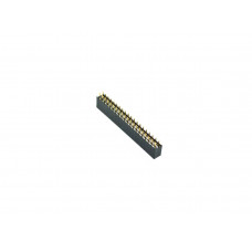 2x20 Pin 2.54mm Pitch Female Double Row Header Berg Strip