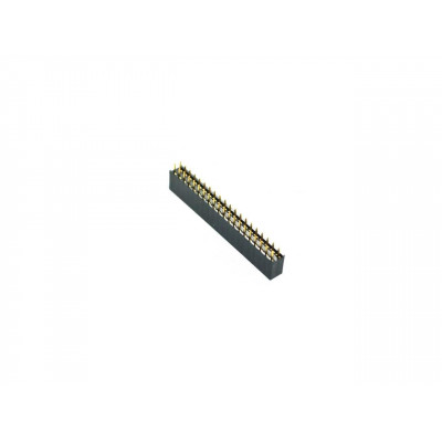 2x20 Pin 2.54mm Pitch Female Double Row Header Berg Strip
