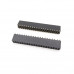 2x20 Pin 2.54mm Female Double Row SMT Header Berg Strip