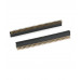 2x40 Pin 2.54mm Pitch Female Berg Strip (Right Angle) - Break Away Header