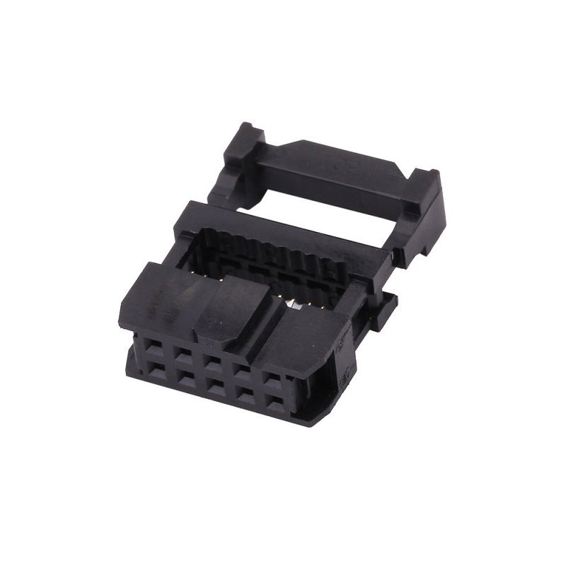 DC3 10 Pin 2.54mm Straight Female IDC Socket buy online at Low Price in