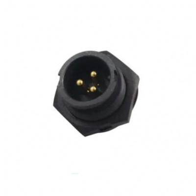 2cm3002-W03600-Plug, Panel, 16A, 3 Way, IP67 Connector