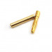 2mm Gold Connectors-3 Pairs - 6pcs