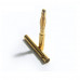 2mm Gold Connectors-3 Pairs - 6pcs