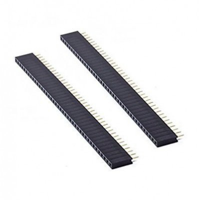 1x40 Pin 2mm Pitch Female Berg Strip - Straight