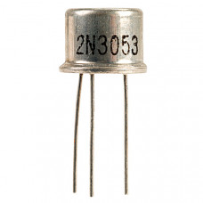 2N3053 NPN Silicon Planar Transistor 40V 700mA TO-39 Metal Package