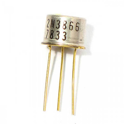 2N3866 NPN RF Power Transistor 30V 0.4A TO-39 Metal Package