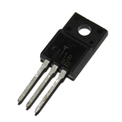 2SK1118 MOSFET - 600V 6A N-Channel Power MOSFET TO-220F Package