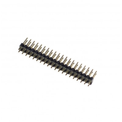 2x20 Pin 2.54mm Pitch Male Berg Strip - Break Away Header - Straight