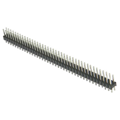2x40 Pin 2.54mm Pitch Male Berg Strip - Break Away Header - Straight