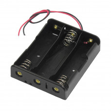 3 x 3.7V 18650 Lithium Polymer (Lipo) Battery Holder