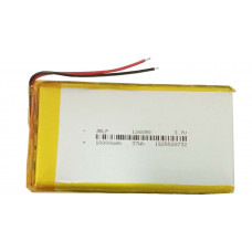 3.7V 10000mAH (Lithium Polymer) Lipo Rechargeable Battery Model JBLP-1260B0