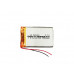 3.7V 1500mAH (Lithium Polymer) Lipo Rechargeable Battery Model KP-523450