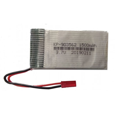 3.7V 1500mAH (Lithium Polymer) Lipo Rechargeable Battery for RC Drone