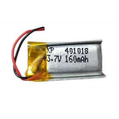 3.7V 160mAH (Lithium Polymer) Lipo Rechargeable Battery Model KP-401018