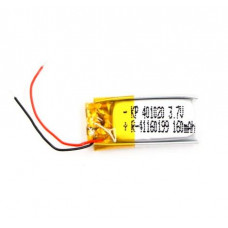 3.7V 160mAH (Lithium Polymer) Lipo Rechargeable Battery Model KP-401020