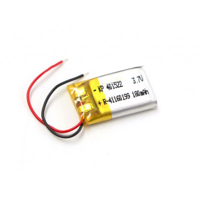 3.7V 180mAH (Lithium Polymer) Lipo Rechargeable Battery Model KP-401522