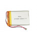 3.7V 1950mAH (Lithium Polymer) Lipo Rechargeable Battery Model-LP674360G