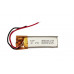 3.7V 200mAH (Lithium Polymer) Lipo Rechargeable Battery Model KP-350629