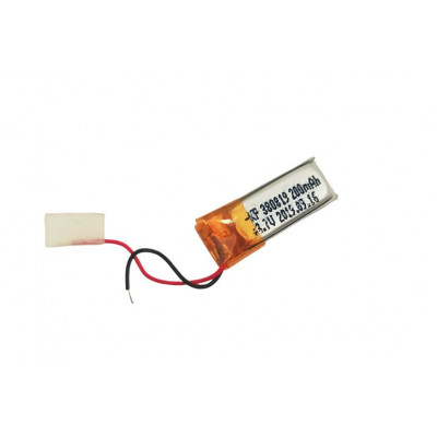 3.7V 200mAH (Lithium Polymer) Lipo Rechargeable Battery Model KP-380819