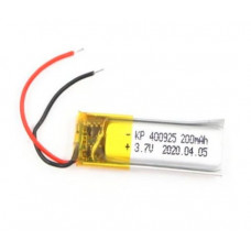 3.7V 200mAH (Lithium Polymer) Lipo Rechargeable Battery Model KP-400925
