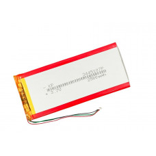 3.7V 2500mAH (Lithium Polymer) Lipo Rechargeable Battery Model KP-3445107