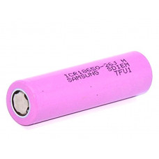 3.7V 2600mAH Lithium Polymer (Li-Po) Battery - 18650 Model - Samsung